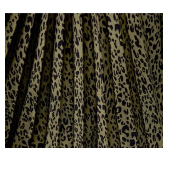 Printed Pleated Khaki Skirt Zara - Picture 5 of 5